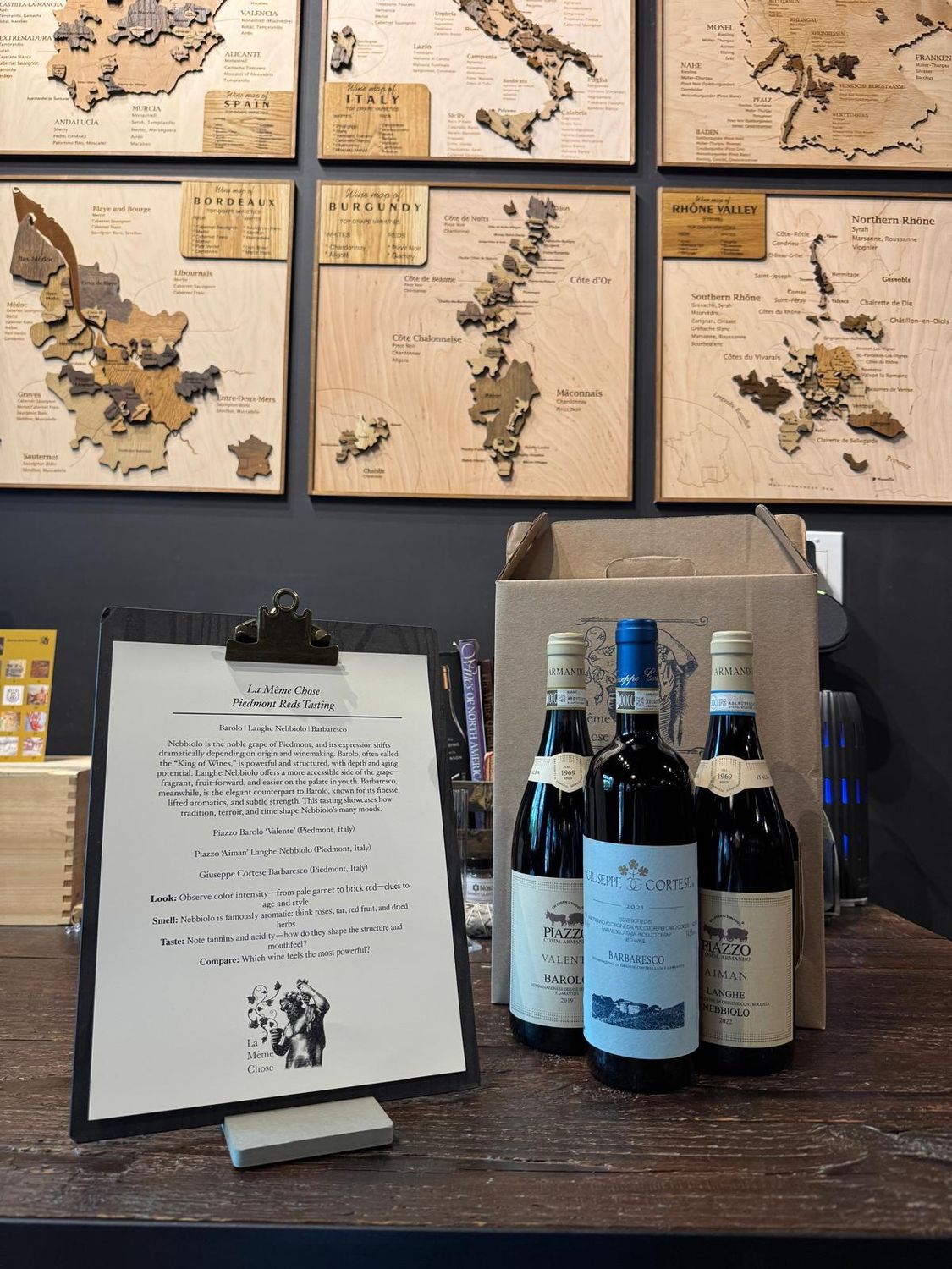 Piedmont Reds Tasting Trio