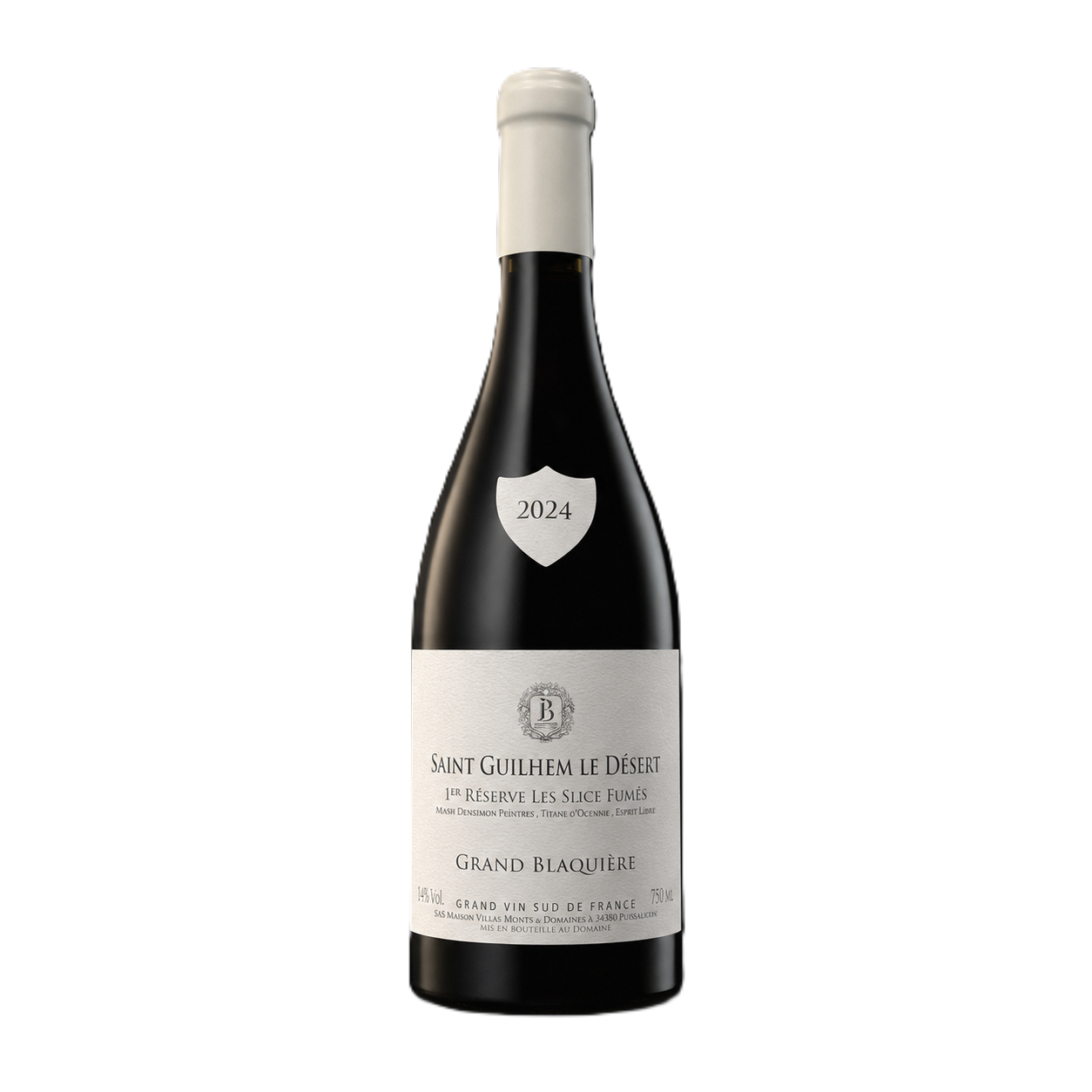 Saint Guilhem le Désert Rouge Grand Blaquière 750 mL