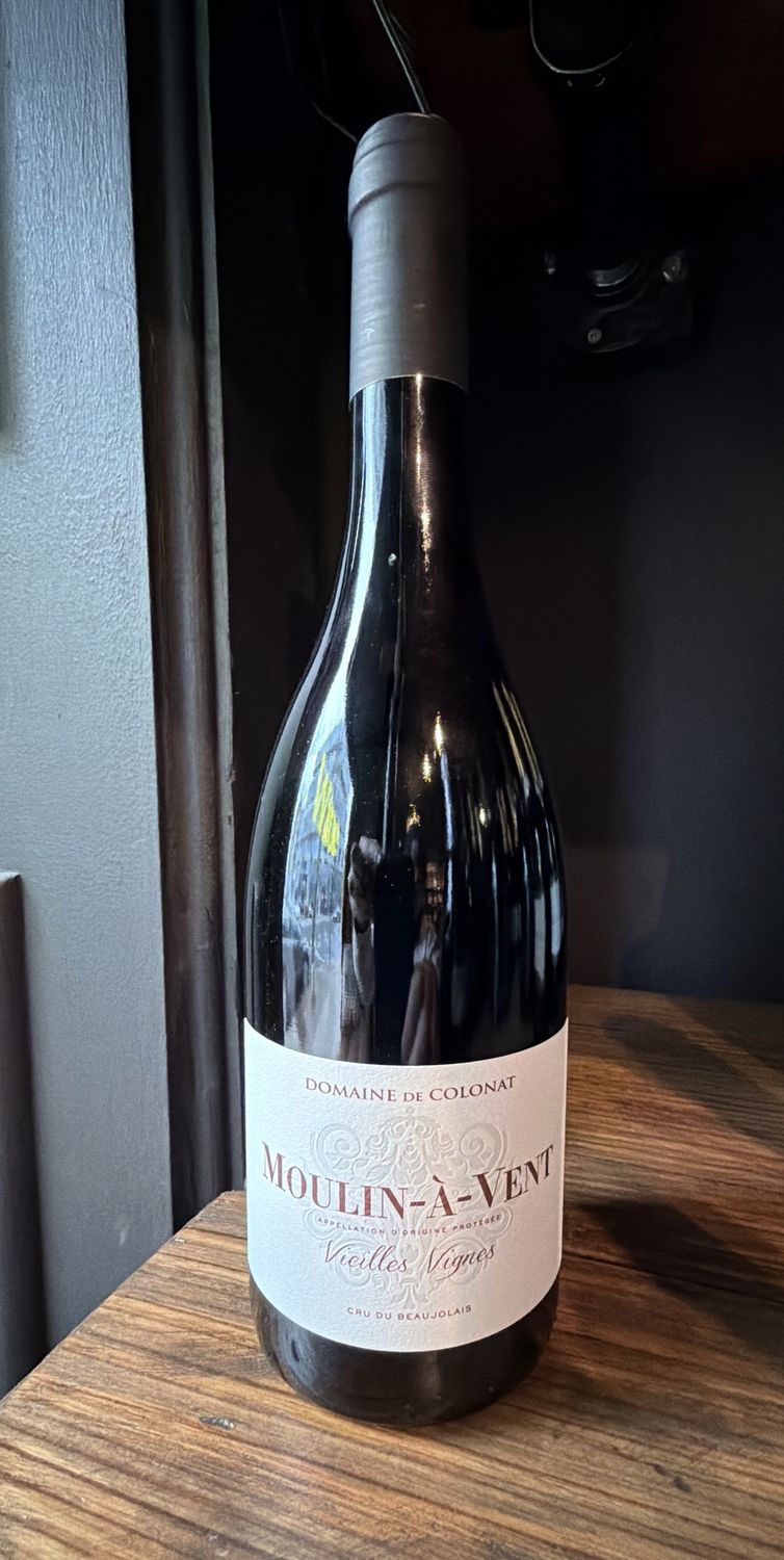 Moulin-A-Vent Vieilles Vignes Domaine De Colonat Rouge Cru Du Beaujolais  750 mL