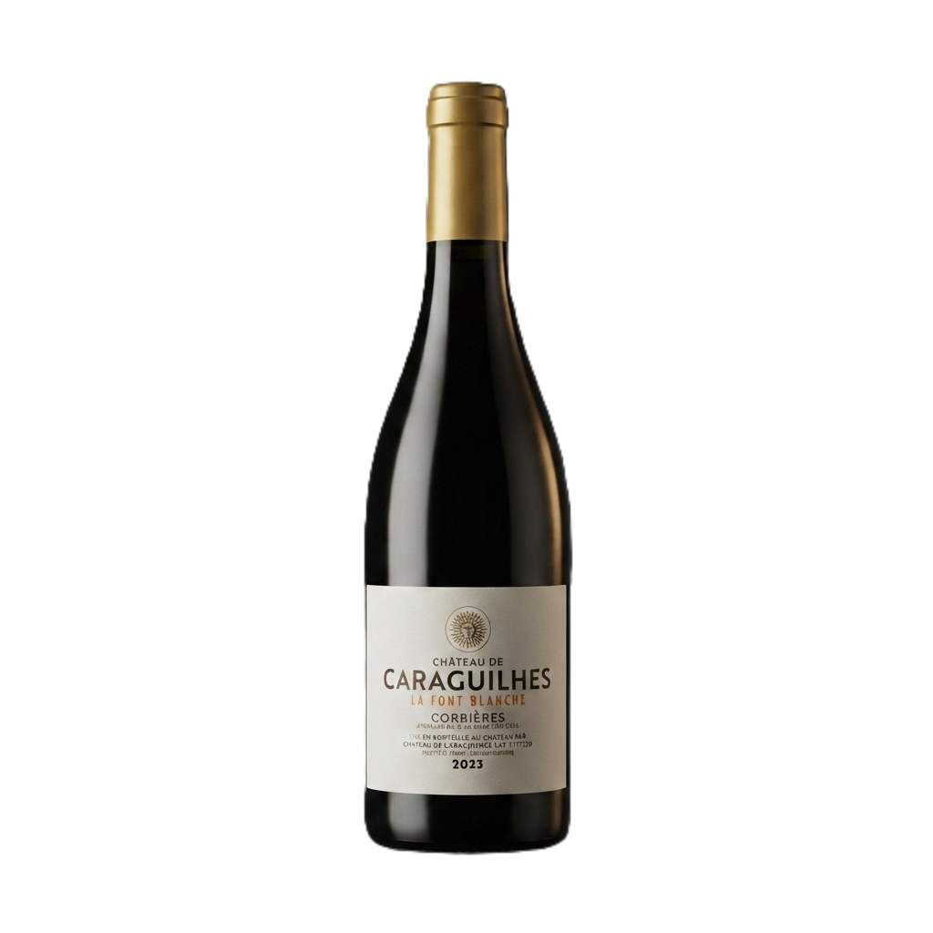 La Font Blanche Chateau De Caraguilhes Corbieres Blanc 750 mL