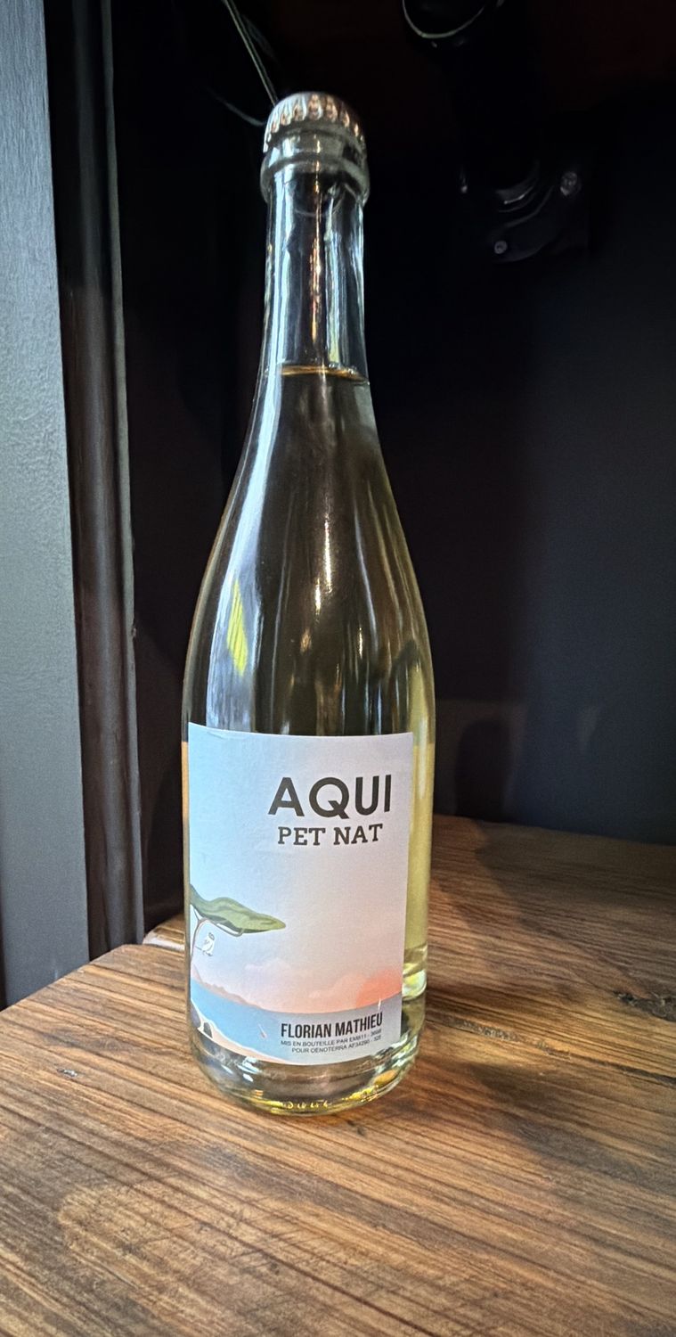 Aqui Pet Nat Florian Mathieu Blanc 750 mL