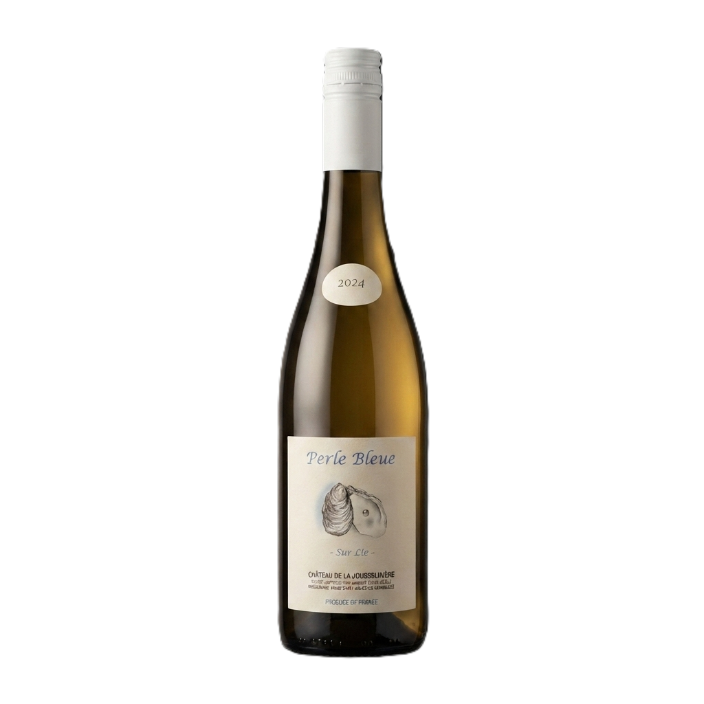 Perle Bleue Sur Lie Folle Blanche Chateau De La Jousseliniere 750 mL