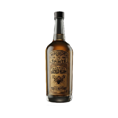 Misguided Black Doves Sacred Heart Tequila Reposado 1 L