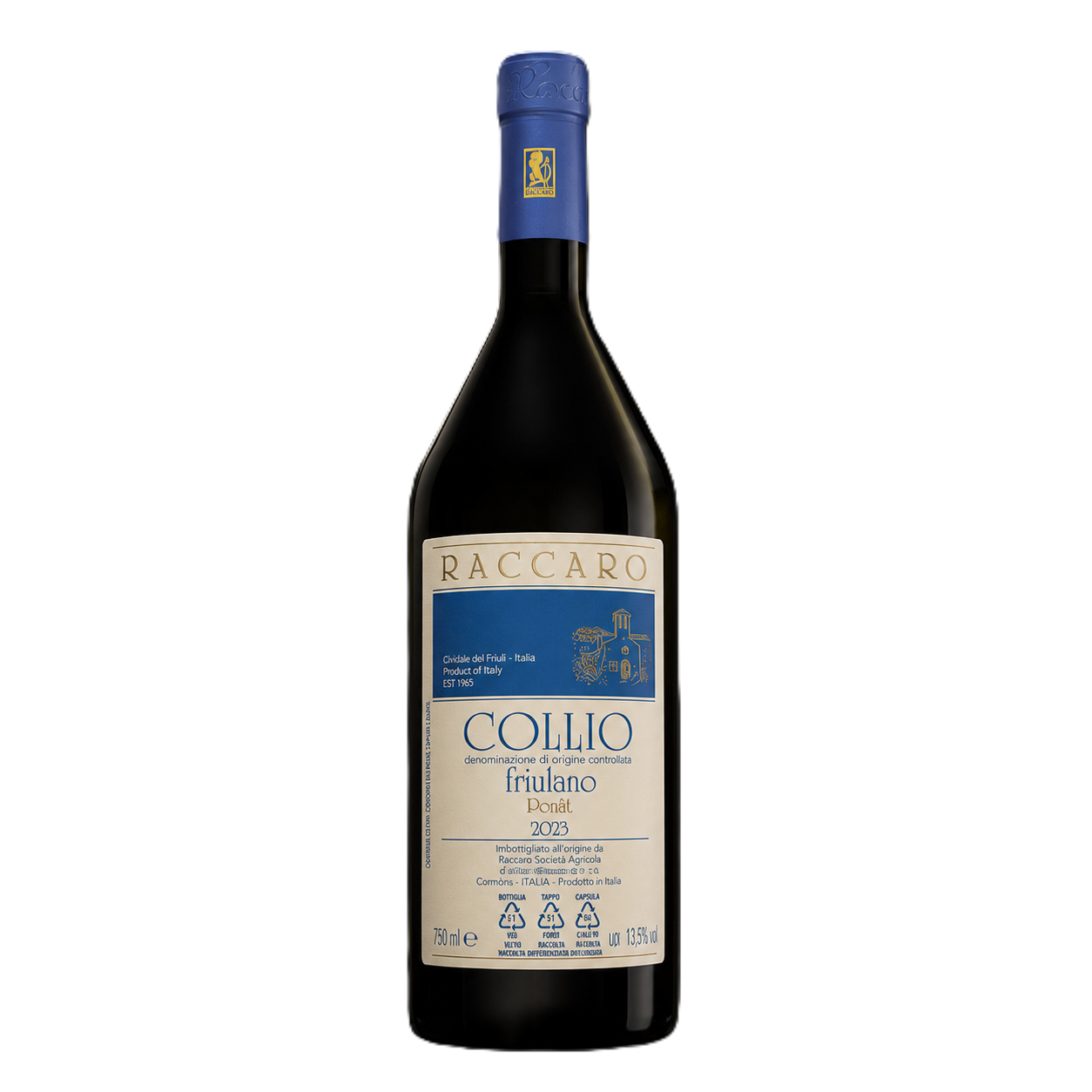 Raccaro Friulano Vigna Del Rolat Bianco Collio 750 mL