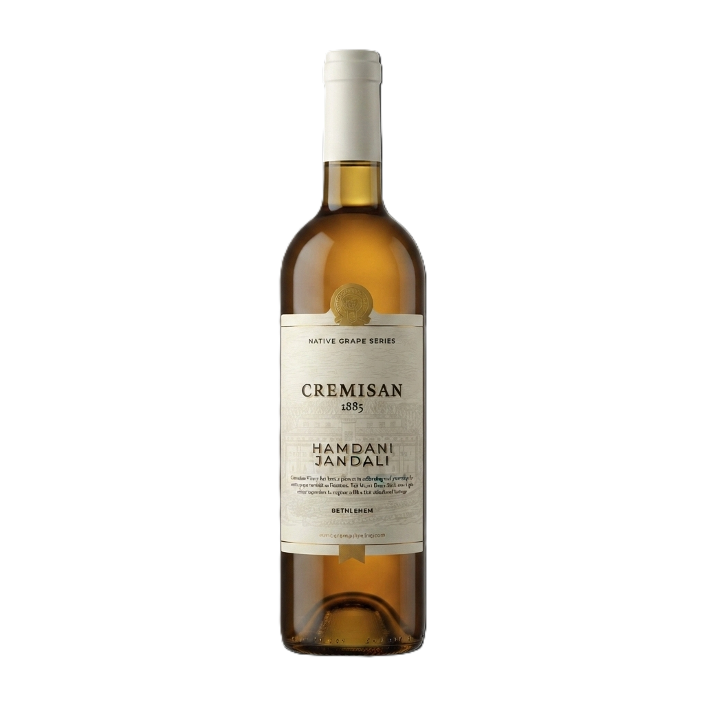 Cremisan Winery Hamdani-Jandali (Native Grape Series) Bethlehem White 750 mL