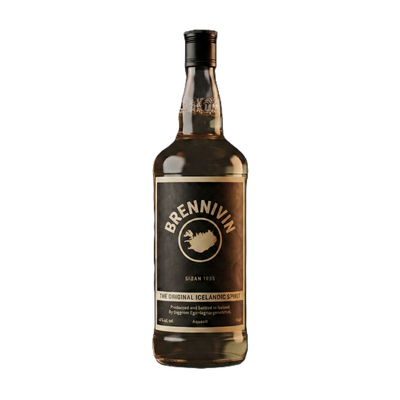 Brennivin Aquavit (Strapped) Original Icelandic Spirit 750 mL