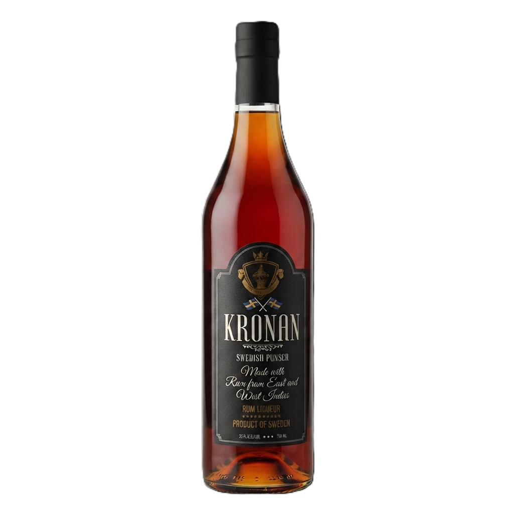 Kronan Swedish Punsch Rum Liqueur 700 mL