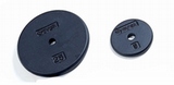 Black 1&quot; Flat Plates