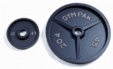 Black Wide Flange Olympic Plate