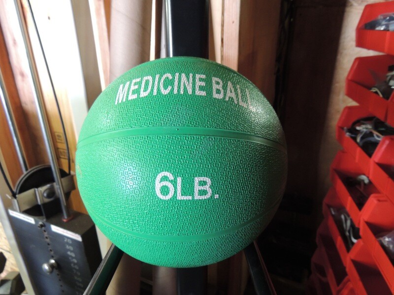 6LB Rubber Medicine Ball