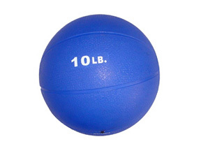 10LB Rubber Medicine Ball