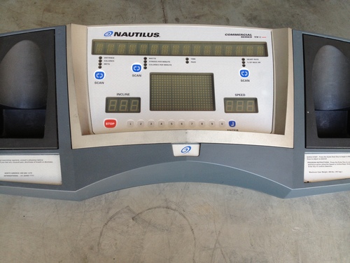 Nautilus T912 Complete Face Plate and Display Housing