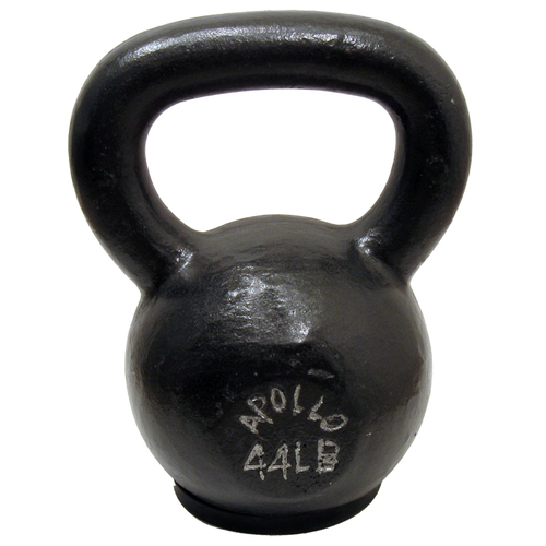 Kettlebell 20KG / 44LBS Dark Grey with Rubber Base
