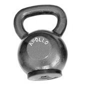 Kettlebell 36KG / 79LBS Dark Grey with Rubber Base