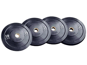Rubber 45LB Olympic Bumper Plate
