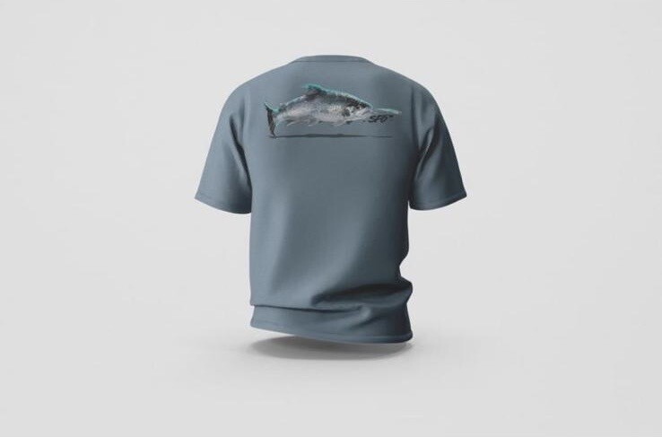 T-Shirt 100 % Bio-Baumwolle Seatrout Meerforelle