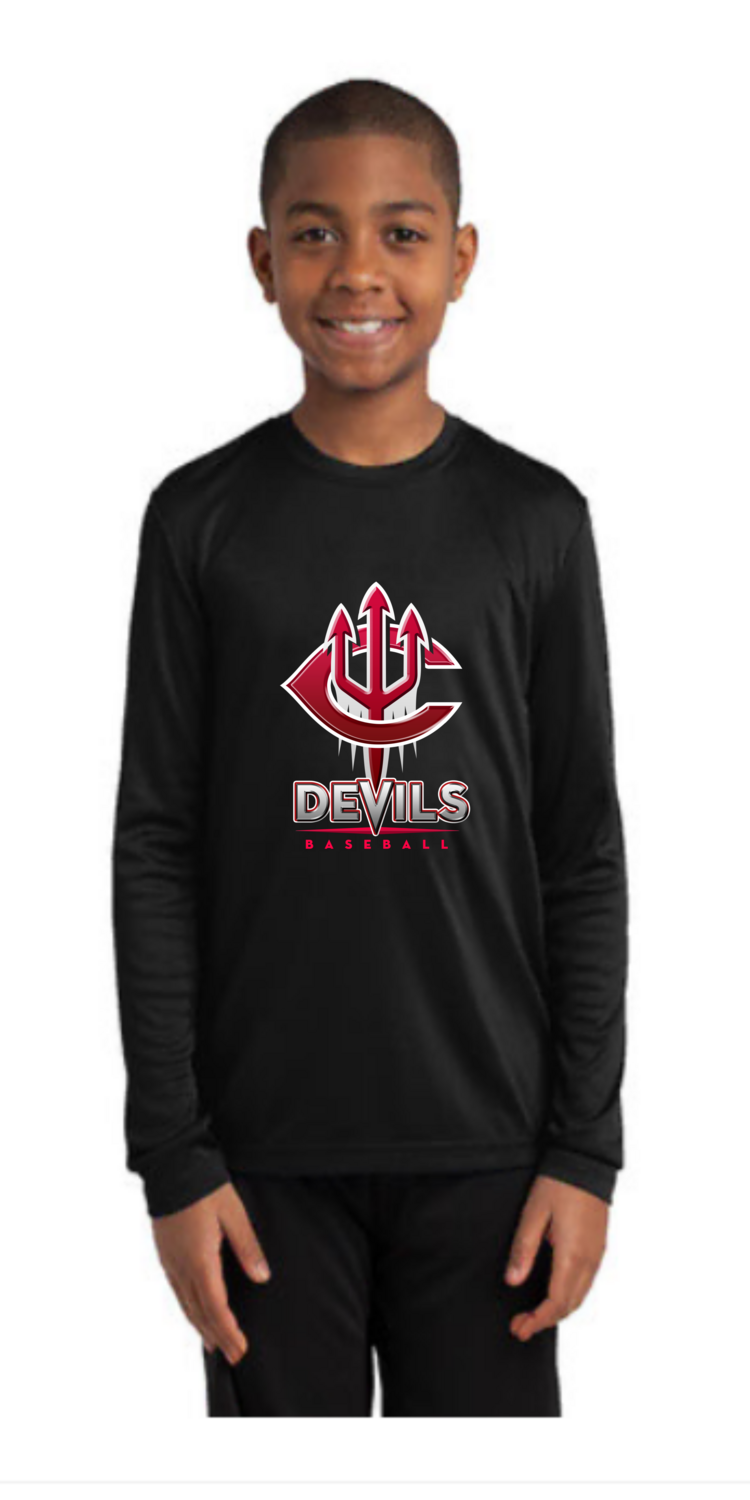 Youth Drifit Long Sleeve Shirt