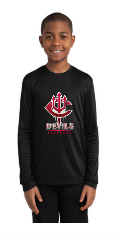 Youth Drifit Long Sleeve Shirt