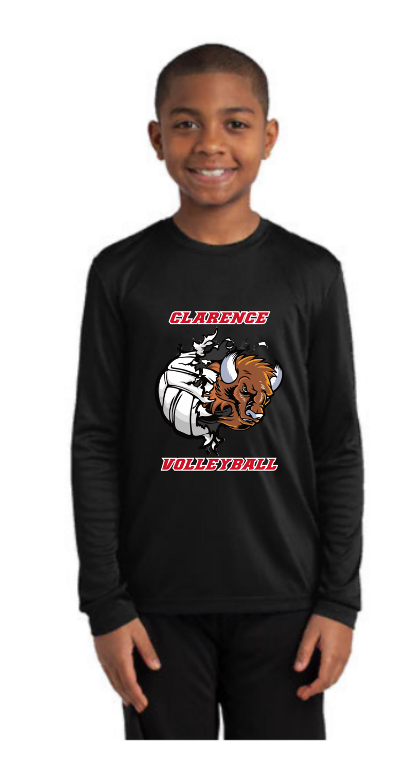 Youth Drifit Long Sleeve Tee