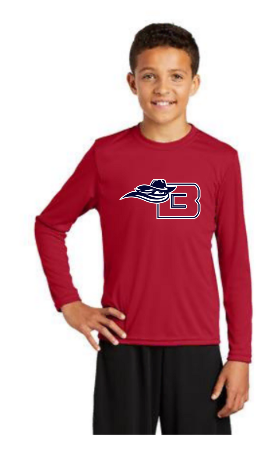 Youth Drifit Long Sleeve Tee