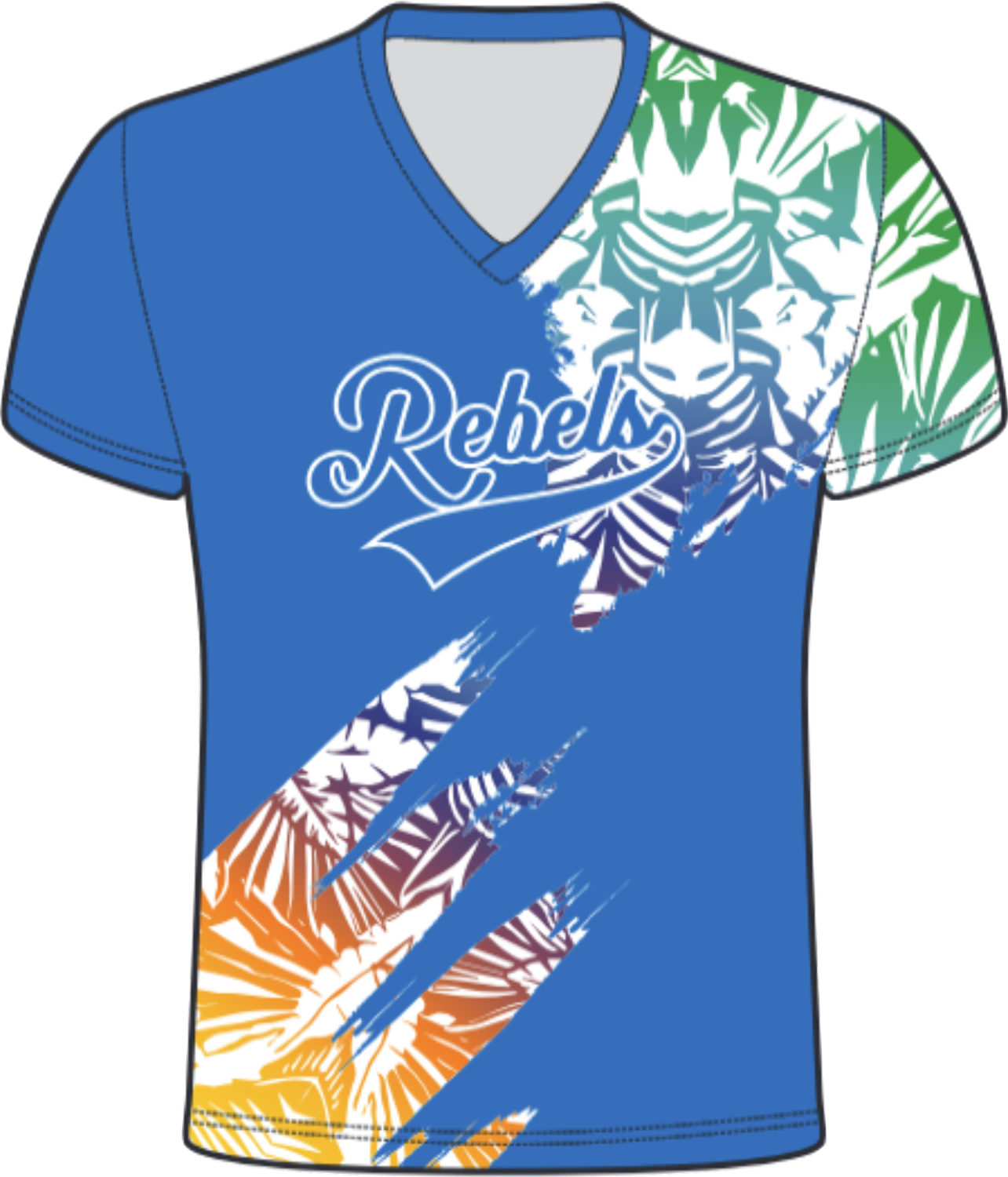 Women&#39;s/Girl&#39;s Summer Palms Replica Tee