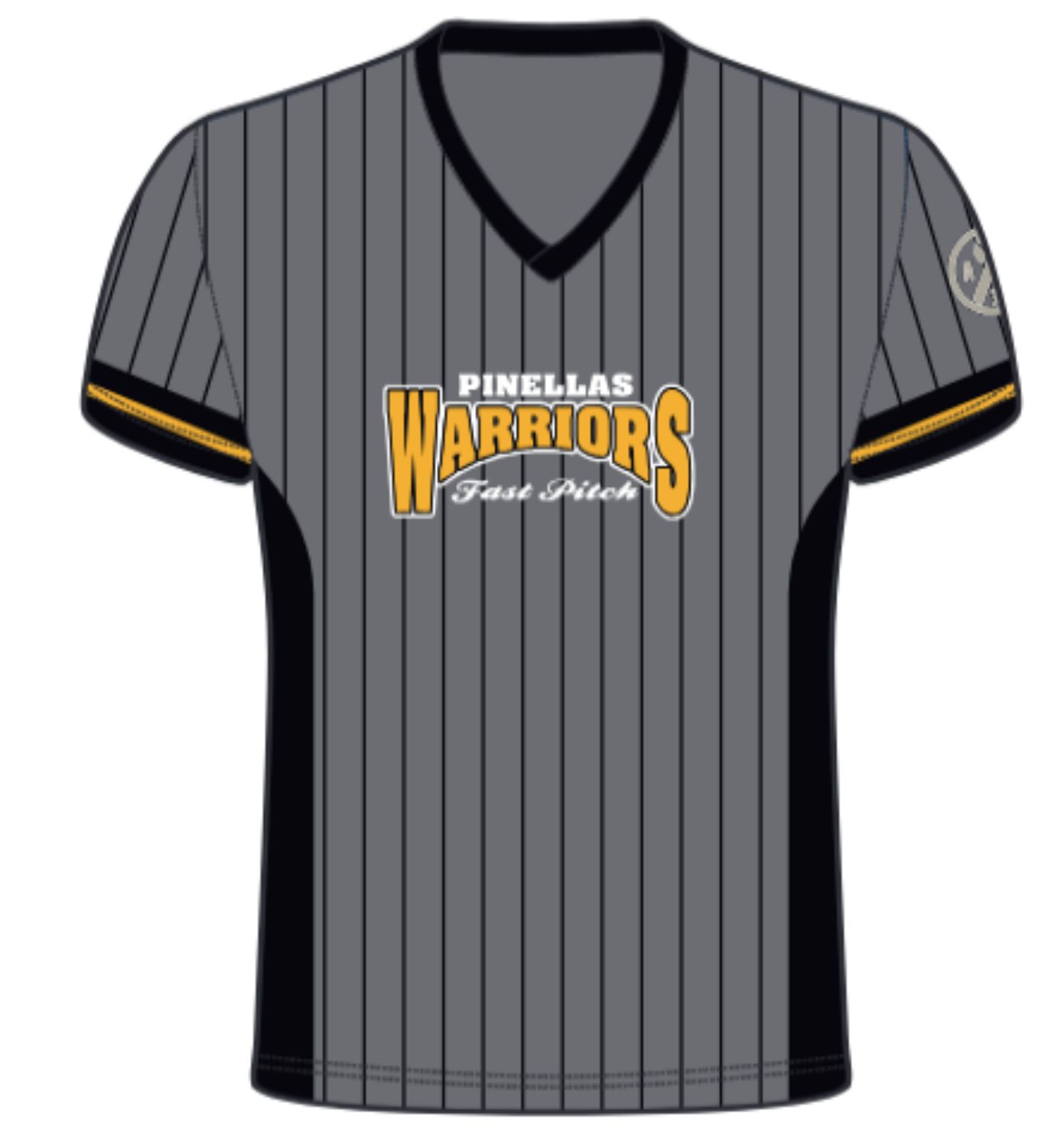 Women&#39;s/Girls Pinstripe Replica Tee