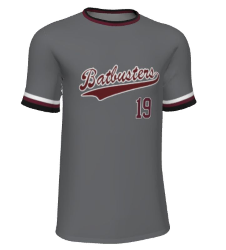 Men&#39;s/Youth Grey Sublimated Tshirt