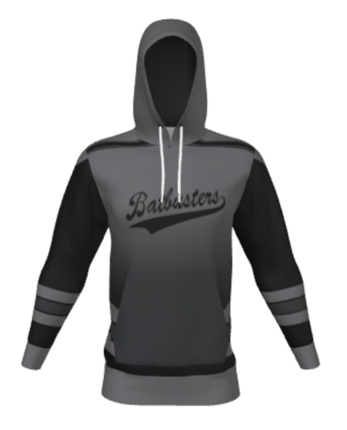 Sublimated Striped Hoodie