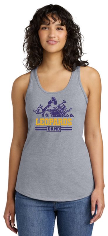Cotton Leopard Beat Racerback Tank Top