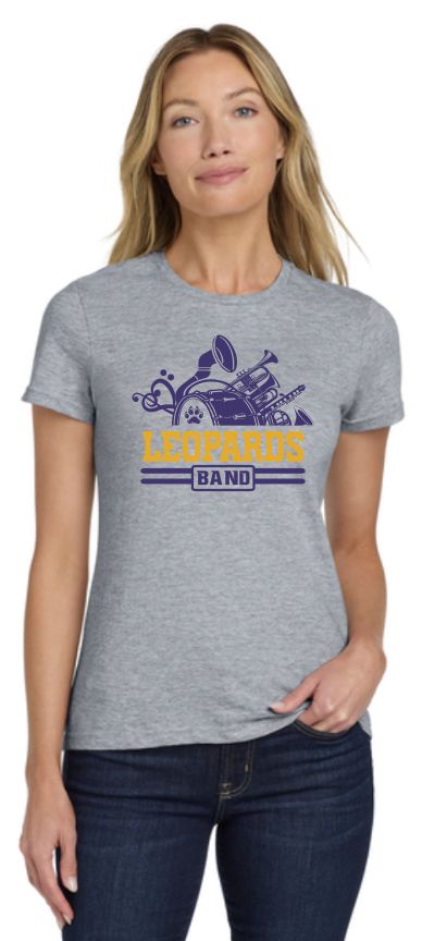 Women&#39;s Softstyle Leopard Beat Cotton Tee