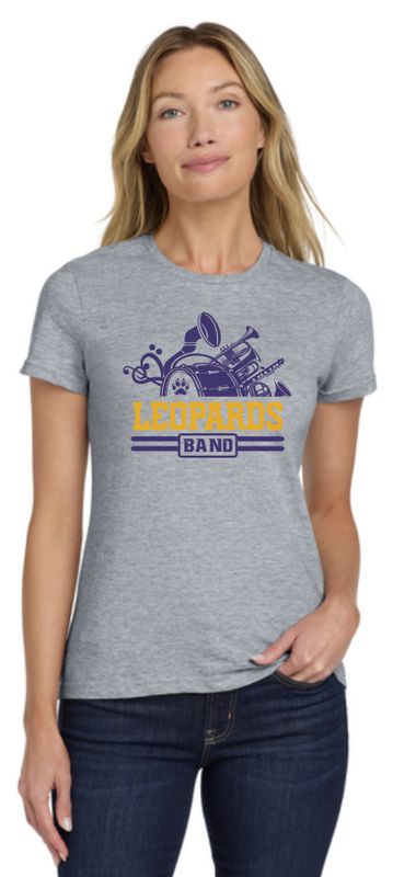 Women&#39;s Softstyle Leopard Beat Cotton Tee