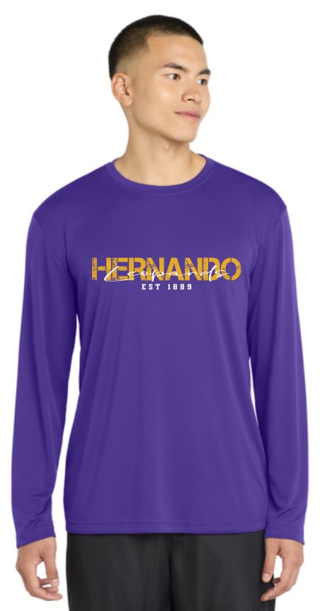 Men&#39;s Drifit Legacy Script Long sleeve Tee