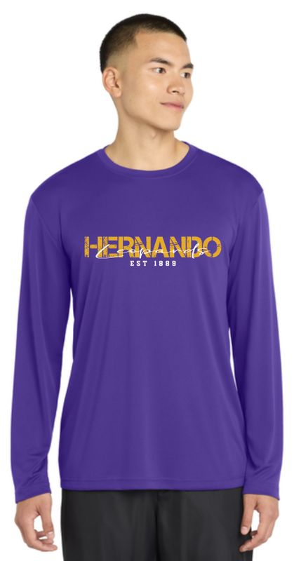 Men&#39;s Drifit Legacy Script Long sleeve Tee