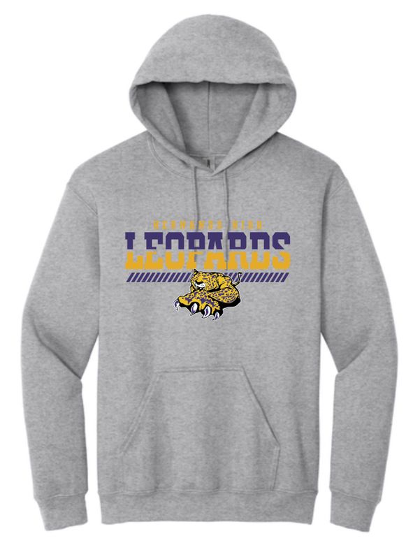 Adult Classic Leopard Split Hoodie
