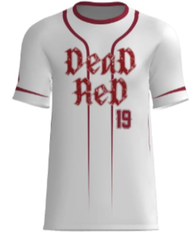 Men&#39;s/Youth White Replica Tee
