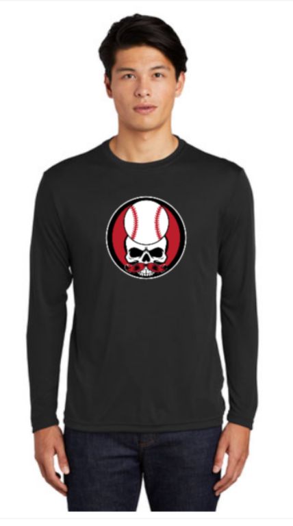 Men&#39;s Skull Drifit Long sleeve Tee