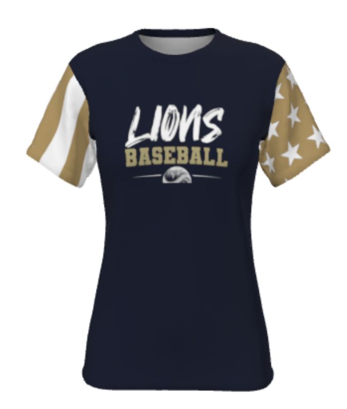 Women's/Girl's Baseball Stars Tee