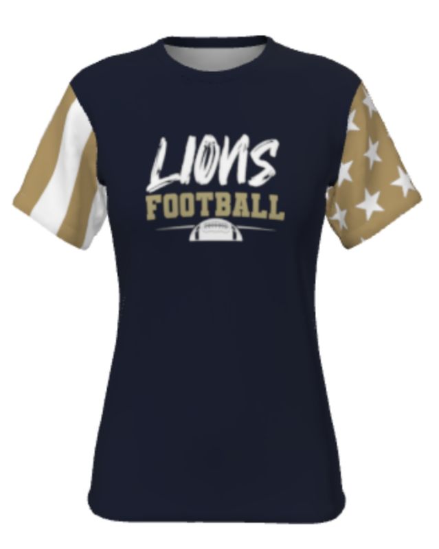 Women's/Girl's Football Stars Tee