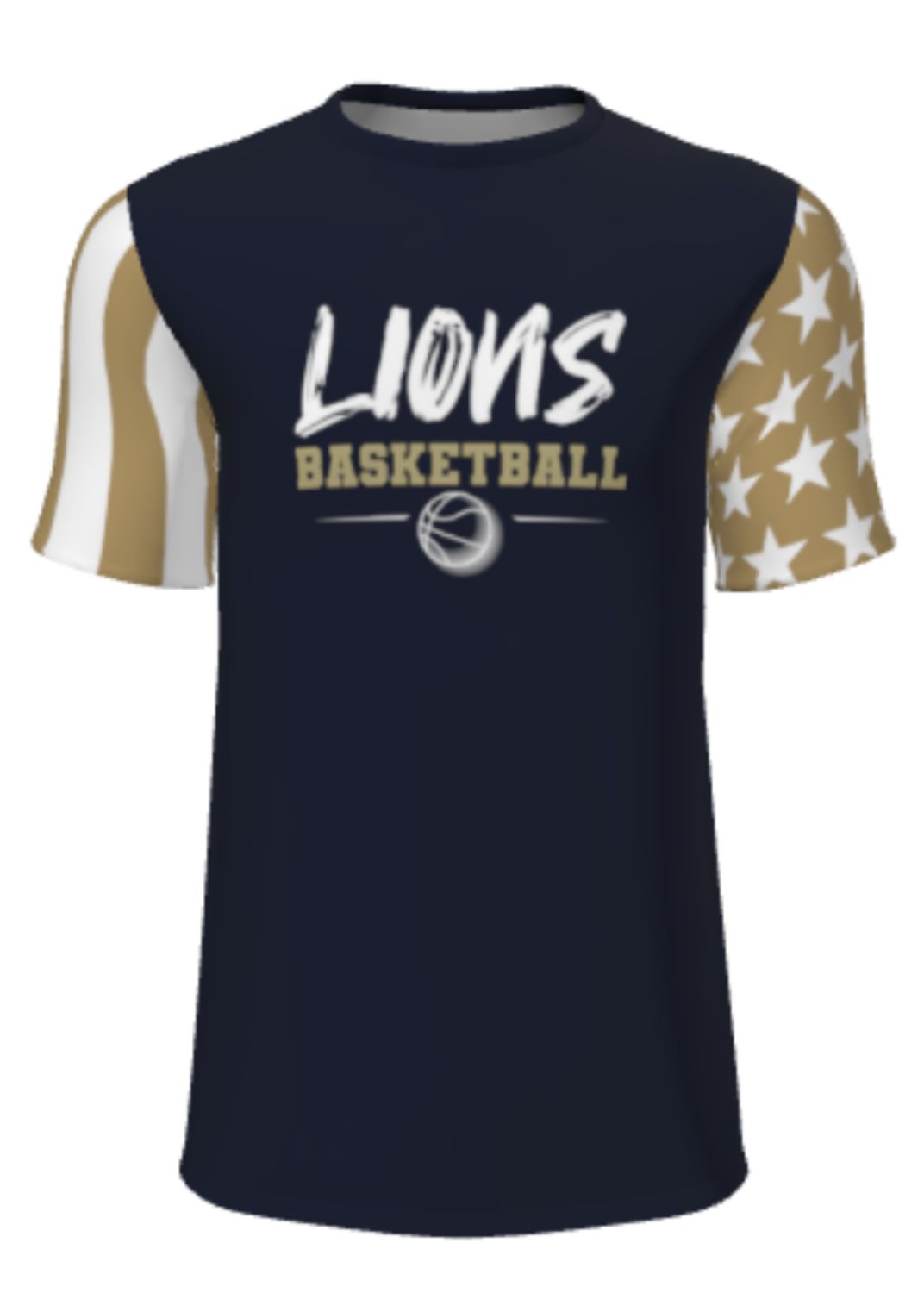 Men&#39;s/Youth Basketball Stars Tee