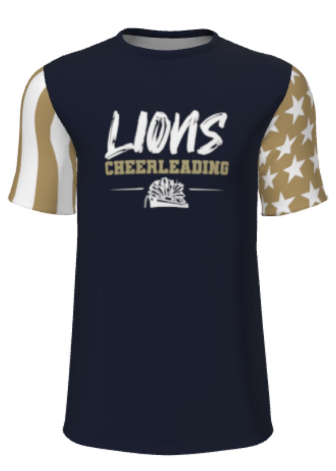 Men&#39;s/Youth Cheerleading Stars Tee