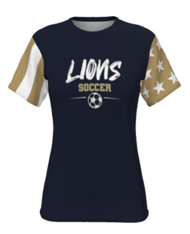 Women's/Girl's Soccer Stars Tee