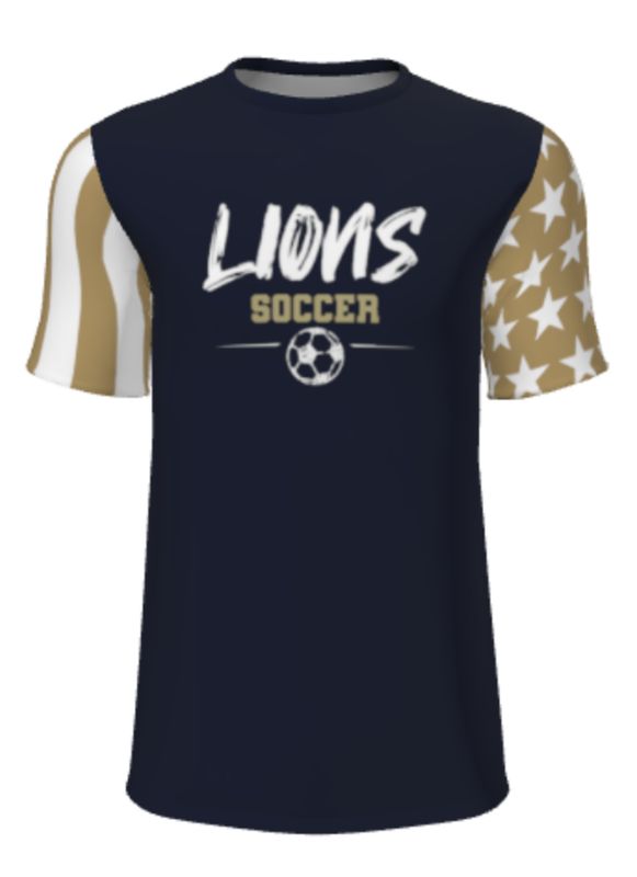 Men's/Youth Soccer Stars Tee