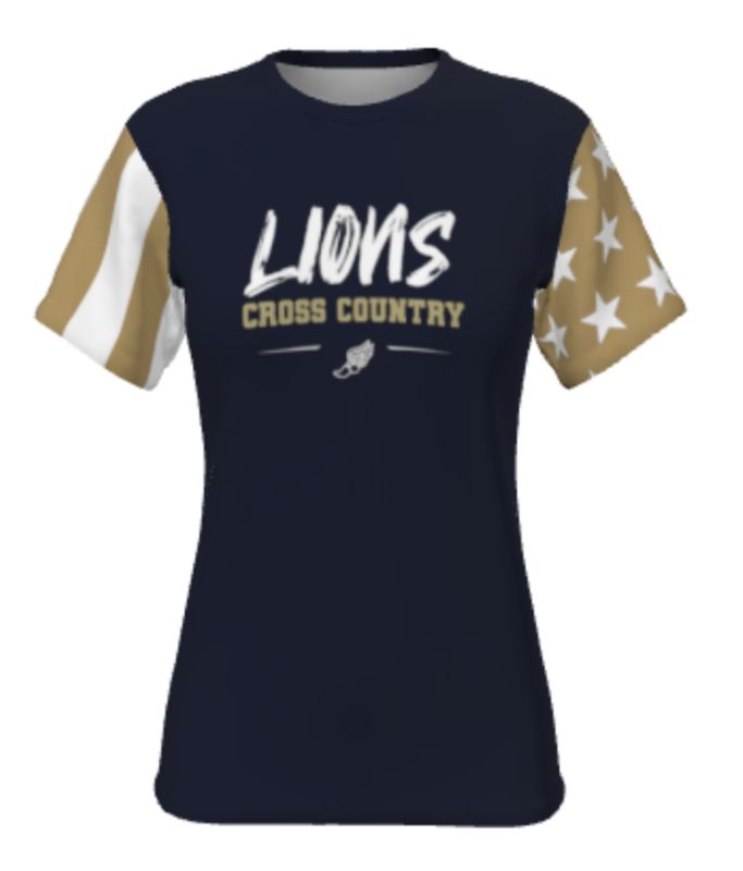 Women's/Girl's Cross Country Stars Tee