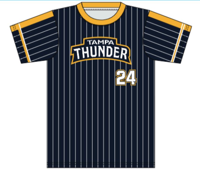 Men&#39;s/Youth Pinstripe Replica Tee