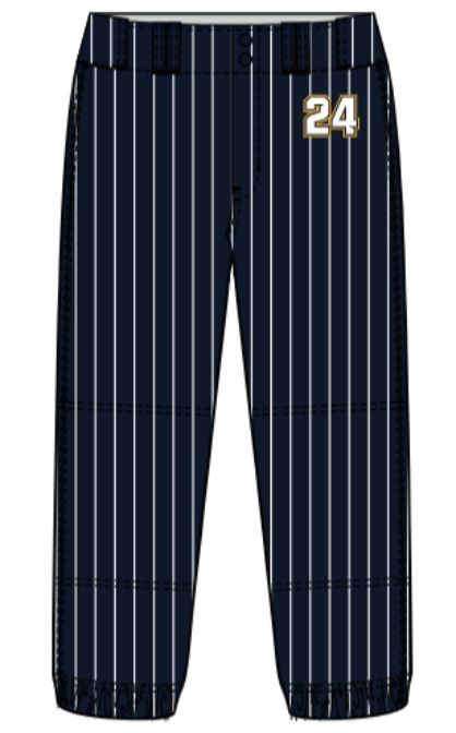 Pinstripe Player Pants