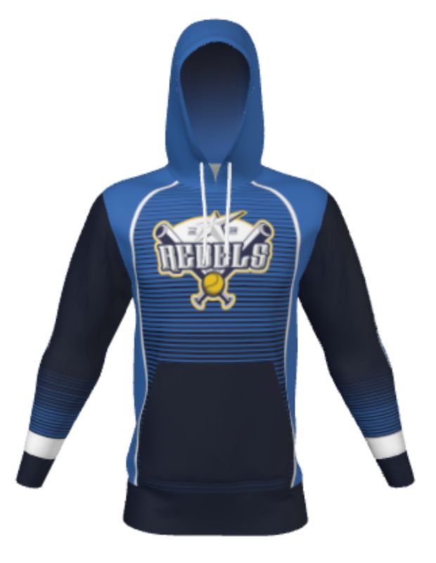 Sublimated Striped Hoodie