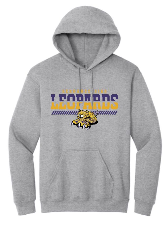 Adult Classic Leopard Split Hoodie