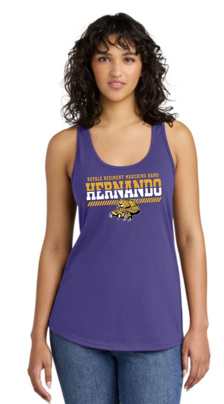 Cotton Royale Split Racerback Tank Top