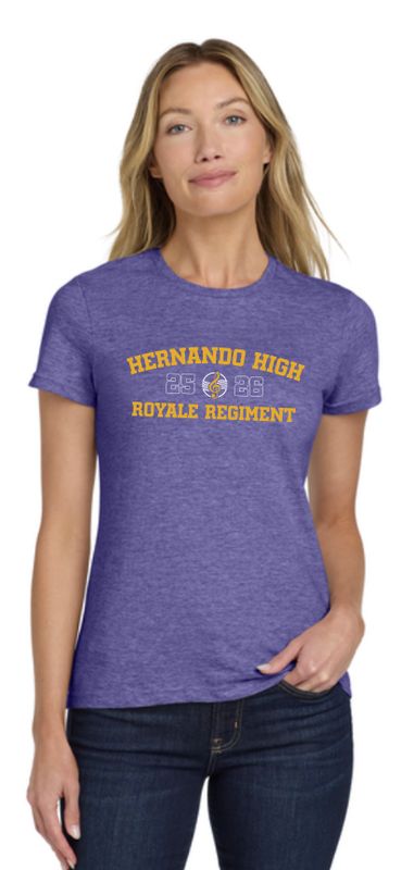 Women's Softstyle Royale Crest Cotton Tee