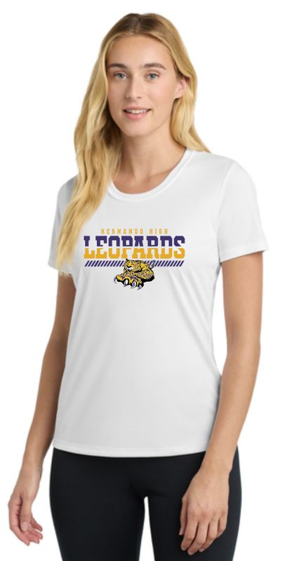 Women's Leopard Split Drifit Classic Tee
